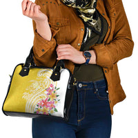 Aloha Oahu Island Personalized Shoulder Handbag Yellow Dreamy Turtle LT7 - Polynesian Pride