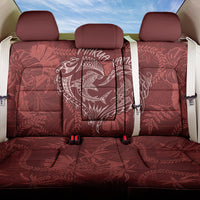 Hawaii Father's Day Vintage Lei Back Car Seat Cover Hauoli la Makuakane - Red LT7 One Size Red - Polynesian Pride