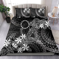 Black Kuki Airani Tapakau Bedding Set Tribal Anchor Mix Tiare