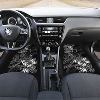Black Kuki Airani Tapakau Car Mats Tribal Anchor Mix Tiare