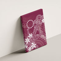 Maroon Kuki Airani Tapakau Canvas Wall Art Tribal Anchor Mix Tiare