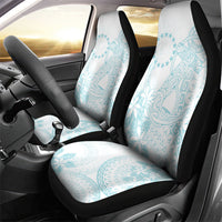 Turquoise Kuki Airani Tapakau Car Seat Cover Tribal Anchor Mix Tiare LT7 - Polynesian Pride