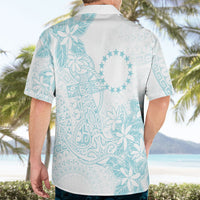 Turquoise Kuki Airani Tapakau Hawaiian Shirt Tribal Anchor Mix Tiare LT7 - Polynesian Pride