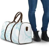Turquoise Kuki Airani Tapakau Travel Bag Tribal Anchor Mix Tiare LT7 - Polynesian Pride