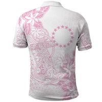 Candy Pink Kuki Airani Tapakau Polo Shirt Tribal Anchor Mix Tiare LT7 - Polynesian Pride