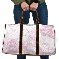 Candy Pink Kuki Airani Tapakau Travel Bag Tribal Anchor Mix Tiare LT7 Candy Pink - Polynesian Pride