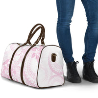 Candy Pink Kuki Airani Tapakau Travel Bag Tribal Anchor Mix Tiare LT7 - Polynesian Pride