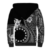 Kia Orana Cook Islands Sherpa Hoodie Tiare and Stars