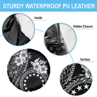 Kia Orana Cook Islands Spare Tire Cover Tiare and Stars