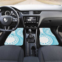 Kia Orana Cook Islands Car Mats Tiare and Stars - Turquoise