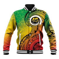 Vanuatu 45th Independence Anniversary Baseball Jacket Ni-Van Sandroing - Polynesian Pride