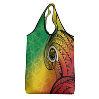 Vanuatu 45th Independence Anniversary Grocery Bag Ni-Van Sandroing - Polynesian Pride