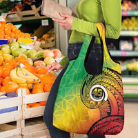 Vanuatu 45th Independence Anniversary Grocery Bag Ni-Van Sandroing - Polynesian Pride