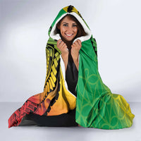Vanuatu 45th Independence Anniversary Hooded Blanket Ni-Van Sandroing - Polynesian Pride