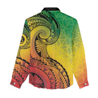Vanuatu 45th Independence Anniversary Women Casual Shirt Ni-Van Sandroing - Polynesian Pride