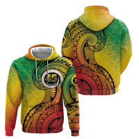 Vanuatu 45th Independence Anniversary Zip Hoodie Ni-Van Sandroing - Polynesian Pride