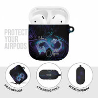 Polynesian Personalized Memorial AirPods Case Oceanic Infinity Symbol - Until We Meet Again - Polynesian Pride