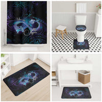 Polynesian Personalized Memorial Bathroom Set Oceanic Infinity Symbol - Until We Meet Again - Polynesian Pride