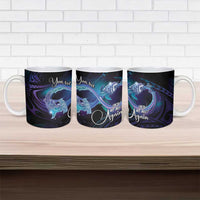Polynesian Personalized Memorial Ceramic Mug Oceanic Infinity Symbol - Until We Meet Again - Polynesian Pride