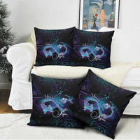 Polynesian Personalized Memorial Pillow Cover Oceanic Infinity Symbol - Until We Meet Again - Polynesian Pride