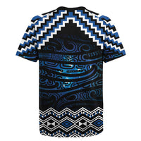 New Zealand Matariki Rugby Jersey Galaxy Styled Taniko LT7 - Polynesian Pride