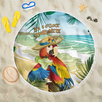 Aloha Hawaii It's 5 o'clock Somewhere Beach Blanket - Polynesian Pride