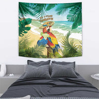 Aloha Hawaii It's 5 o'clock Somewhere Tapestry - Polynesian Pride