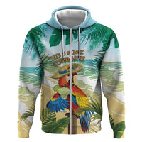 Aloha Hawaii It's 5 o'clock Somewhere Zip Hoodie - Polynesian Pride