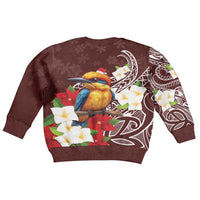 Felis Pasgua Guam Kid Ugly Christmas Sweater Christmas Sihek Kingfisher with Guasali