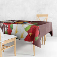 Felis Pasgua Guam Tablecloth Christmas Sihek Kingfisher with Guasali