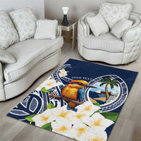 Hafa Adai Guam Area Rug Sihek Guam Kingfisher with Guasali