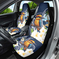 Hafa Adai Guam Car Seat Cover Sihek Guam Kingfisher with Guasali