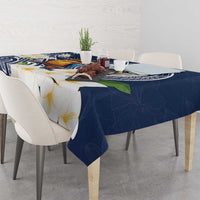 Hafa Adai Guam Tablecloth Sihek Guam Kingfisher with Guasali