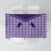 Aloha Hawaii Cowboys Paniolo Tablecloth Violet Palaka - Polynesian Pride
