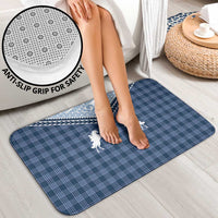 Aloha Hawaii Cowboys Paniolo Bathroom Set Navy Blue Palaka - Polynesian Pride