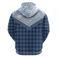 Aloha Hawaii Cowboys Paniolo Hoodie Navy Blue Palaka - Polynesian Pride