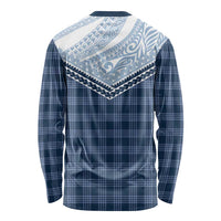 Aloha Hawaii Cowboys Paniolo Long Sleeve Shirt Navy Blue Palaka - Polynesian Pride