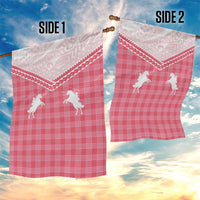 Aloha Hawaii Cowboys Paniolo Garden Flag Rose Palaka - Polynesian Pride