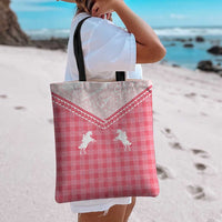 Aloha Hawaii Cowboys Paniolo Tote Bag Rose Palaka - Polynesian Pride