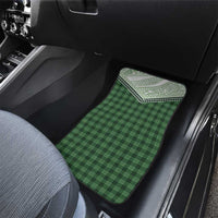 Aloha Hawaii Cowboys Paniolo Car Mats Forest Green Palaka - Polynesian Pride