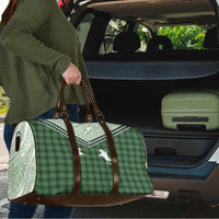 Aloha Hawaii Cowboys Paniolo Travel Bag Forest Green Palaka - Polynesian Pride