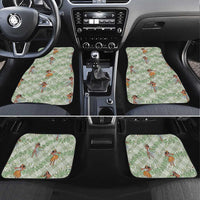 Mint Palaka Hula Girls Seamless Hawaii Aloha Car Mats - Polynesian Pride
