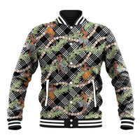 Sable Palaka Hula Girls Seamless Hawaii Aloha Baseball Jacket - Polynesian Pride