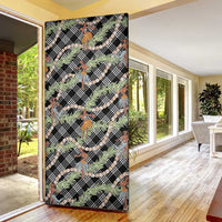 Sable Palaka Hula Girls Seamless Hawaii Aloha Door Cover - Polynesian Pride