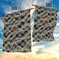 Sable Palaka Hula Girls Seamless Hawaii Aloha Garden Flag - Polynesian Pride