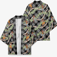 Sable Palaka Hula Girls Seamless Hawaii Aloha Kimono LT7 - Polynesian Pride