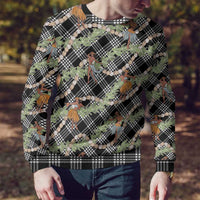 Sable Palaka Hula Girls Seamless Hawaii Aloha Ugly Christmas Sweater - Polynesian Pride