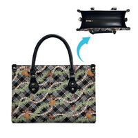 Sable Palaka Hula Girls Seamless Hawaii Aloha Leather Bag LT7 - Polynesian Pride