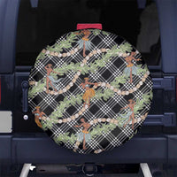 Sable Palaka Hula Girls Seamless Hawaii Aloha Spare Tire Cover - Polynesian Pride