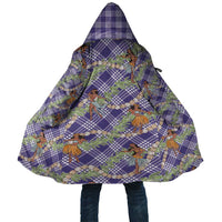 Lavender Palaka Hula Girls Seamless Hawaii Aloha Cloak LT7 Unisex Lavender - Polynesian Pride